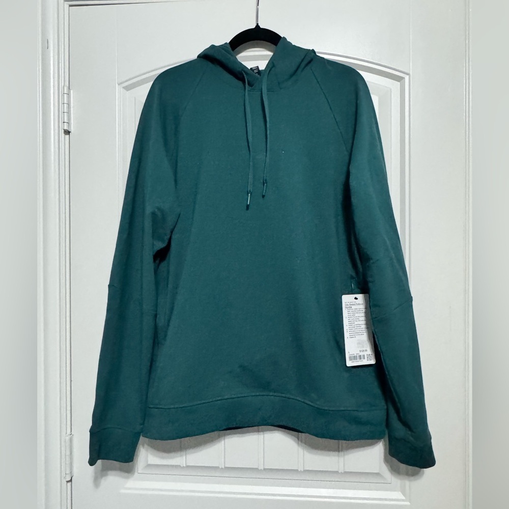 NWT Lululemon City Sweat Pullover Hoodie French Terry in Green Jasper